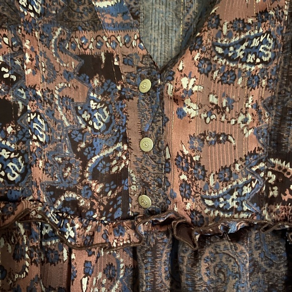 Zara boho long top/dress with long sleeves - Picture 4 of 5